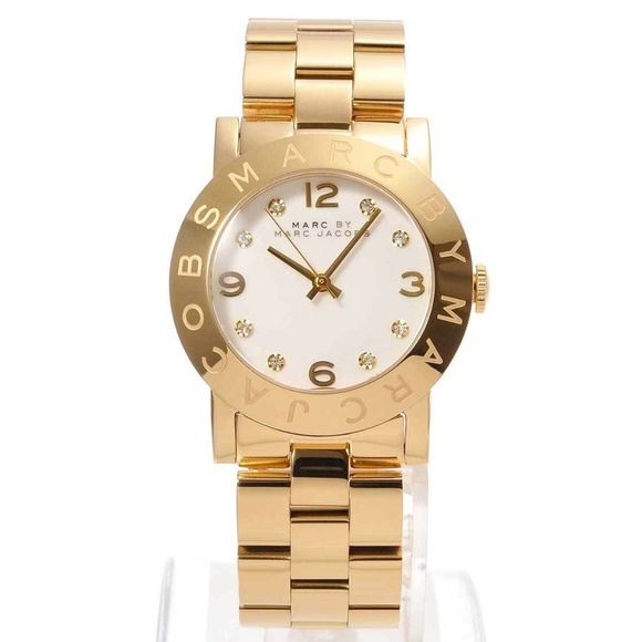 Marc By Marc Jacobs Accessories - Marc by Marc Jacobs Amy Crystal Watch (MBM3056)